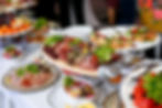 Food for corporate buffet event